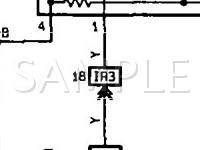 1994 Lexus ES300  3.0 V6 GAS Wiring Diagram