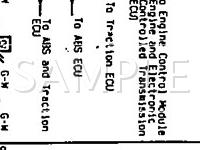 1994 Lexus GS300  3.0 L6 GAS Wiring Diagram