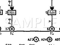 1994 Lexus SC300  3.0 L6 GAS Wiring Diagram