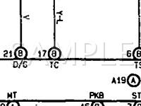 1995 Lexus GS300  3.0 L6 GAS Wiring Diagram