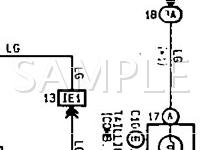 1995 Lexus GS300  3.0 L6 GAS Wiring Diagram