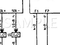 1995 Lexus SC300  3.0 L6 GAS Wiring Diagram