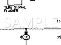 1995 Lexus SC400  4.0 V8 GAS Wiring Diagram