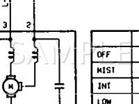 1995 Lexus SC300  3.0 L6 GAS Wiring Diagram