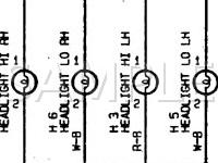 1996 Lexus ES300  3.0 V6 GAS Wiring Diagram