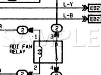 1996 Lexus GS300  3.0 L6 GAS Wiring Diagram