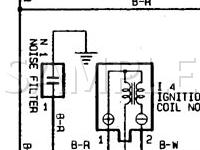 1996 Lexus LS400  4.0 V8 GAS Wiring Diagram