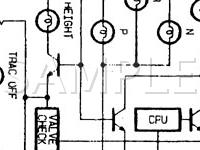 1996 Lexus LS400  4.0 V8 GAS Wiring Diagram