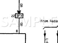 1996 Lexus LS400  4.0 V8 GAS Wiring Diagram