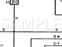 1996 Lexus LS400  4.0 V8 GAS Wiring Diagram