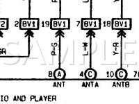 1996 Lexus SC300  3.0 L6 GAS Wiring Diagram