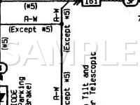 1996 Lexus SC400  4.0 V8 GAS Wiring Diagram