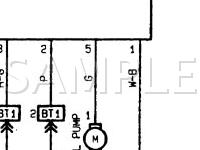1996 Lexus SC400  4.0 V8 GAS Wiring Diagram