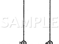 1996 Lexus SC400  4.0 V8 GAS Wiring Diagram