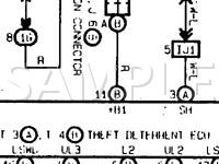 1997 Lexus ES300  3.0 V6 GAS Wiring Diagram
