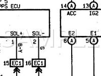 1997 Lexus GS300  3.0 L6 GAS Wiring Diagram