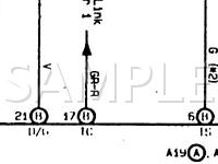 1997 Lexus GS300  3.0 L6 GAS Wiring Diagram