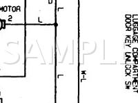 1997 Lexus LS400  4.0 V8 GAS Wiring Diagram