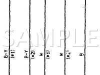 1997 Lexus SC400  4.0 V8 GAS Wiring Diagram