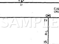 1997 Lexus SC300  3.0 L6 GAS Wiring Diagram