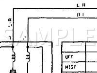 1997 Lexus SC300  3.0 L6 GAS Wiring Diagram