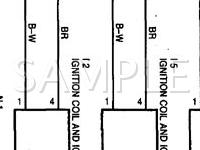 1999 Lexus GS400  4.0 V8 GAS Wiring Diagram