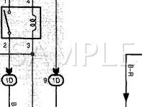 1998 Lexus LX470  4.7 V8 GAS Wiring Diagram