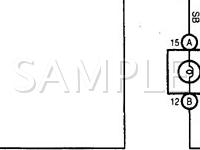 1999 Lexus LX470  4.7 V8 GAS Wiring Diagram
