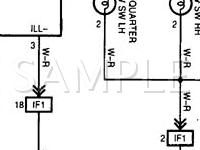 1998 Lexus LX470  4.7 V8 GAS Wiring Diagram