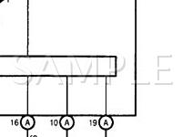 1998 Lexus LX470  4.7 V8 GAS Wiring Diagram