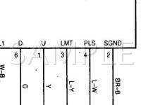1998 Lexus LX470  4.7 V8 GAS Wiring Diagram