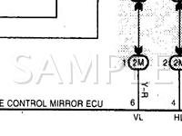 1999 Lexus LX470  4.7 V8 GAS Wiring Diagram