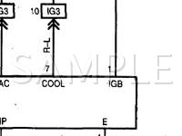 1999 Lexus SC300  3.0 L6 GAS Wiring Diagram