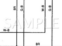 1999 Lexus SC300  3.0 L6 GAS Wiring Diagram