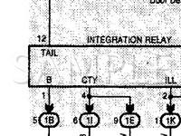 1999 Lexus SC300  3.0 L6 GAS Wiring Diagram