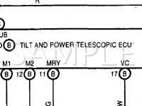 1999 Lexus SC300  3.0 L6 GAS Wiring Diagram