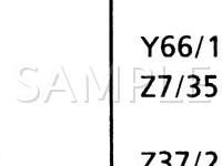 1998 MERCEDES-BENZ SL500  5.0 V8 GAS Wiring Diagram