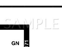 2000 MERCEDES-BENZ ML55 AMG 5.5 V8 GAS Wiring Diagram