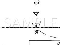 2000 MERCEDES-BENZ SLK230  2.3 L4 GAS Wiring Diagram