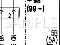 2001 MERCEDES-BENZ CLK430  4.3 V8 GAS Wiring Diagram