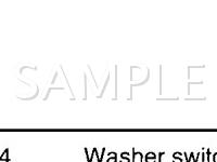 2000 MERCEDES-BENZ C43 AMG 4.3 V8 GAS Wiring Diagram