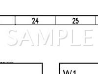 2001 MERCEDES-BENZ SL600  6.0 V12 GAS Wiring Diagram