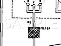 1990 MERCEDES-BENZ 190E 2.6 2.6 L6 GAS Wiring Diagram