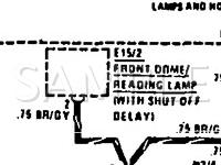 1990 MERCEDES-BENZ 300CE  3.0 L6 GAS Wiring Diagram