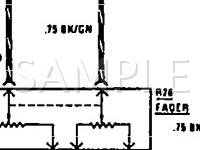 1990 MERCEDES-BENZ 300E 4matic 3.0 L6 GAS Wiring Diagram