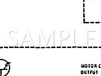 1990 MERCEDES-BENZ 300CE  3.0 L6 GAS Wiring Diagram
