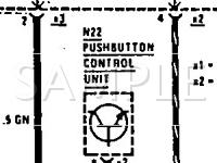 1990 MERCEDES-BENZ 300E 4matic 3.0 L6 GAS Wiring Diagram