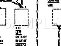 1990 MERCEDES-BENZ 560SEC  5.6 V8 GAS Wiring Diagram