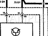 1990 MERCEDES-BENZ 420SEL  4.2 V8 GAS Wiring Diagram