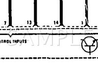 1991 MERCEDES-BENZ 190E 2.6 2.6 L6 GAS Wiring Diagram